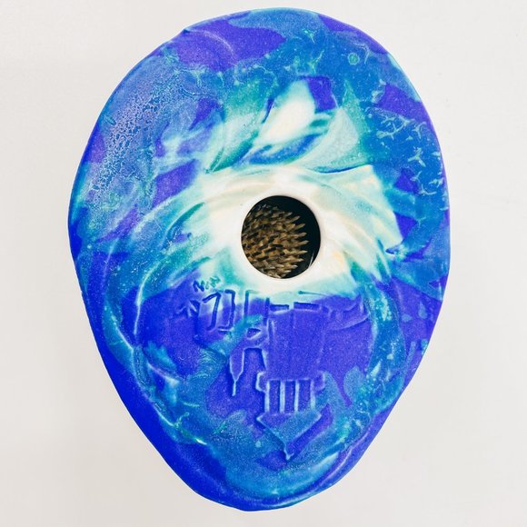 Vintage Ceramic Vase with built in Flower Frog - Picture 12 of 12